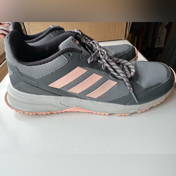 adidas Shoes - Adidas Women's Gray and Pink Sneakers size 11